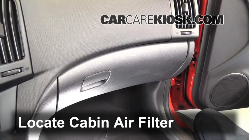 2011 Hyundai Elantra Touring GLS 2.0L 4 Cyl. Air Filter (Cabin)